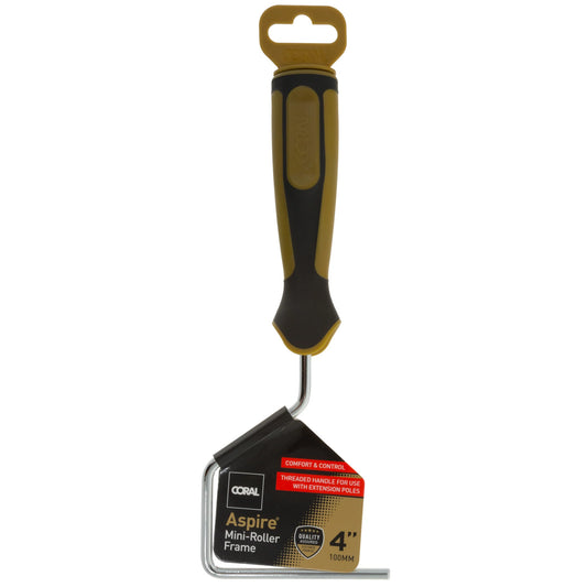 Coral Aspire Mini Paint Roller Frame 4 inch