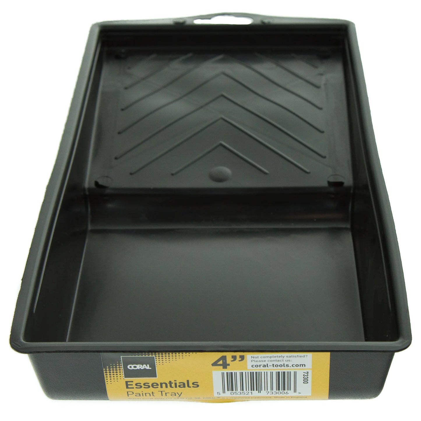 Coral Essentials Plastic Paint Roller Tray for Covers up to 4 inch