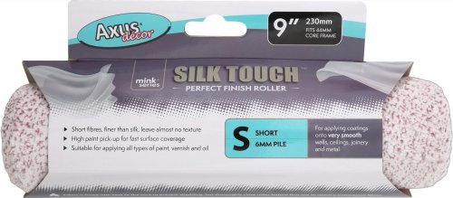 Silk Touch Perfect Finish Roller, Short Pile 9"/230mm,44mm c ore