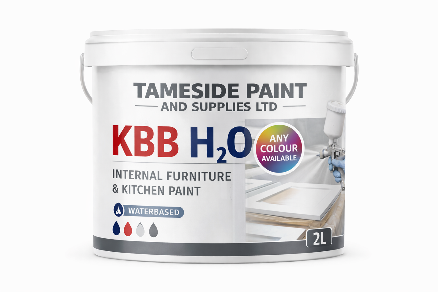 KBB - Kitchen, Bedroom and Bathroom Water based Paint